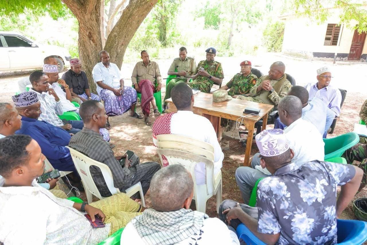 DIG Masengeli condoles with the families of slain chief and teacher in Hulugho