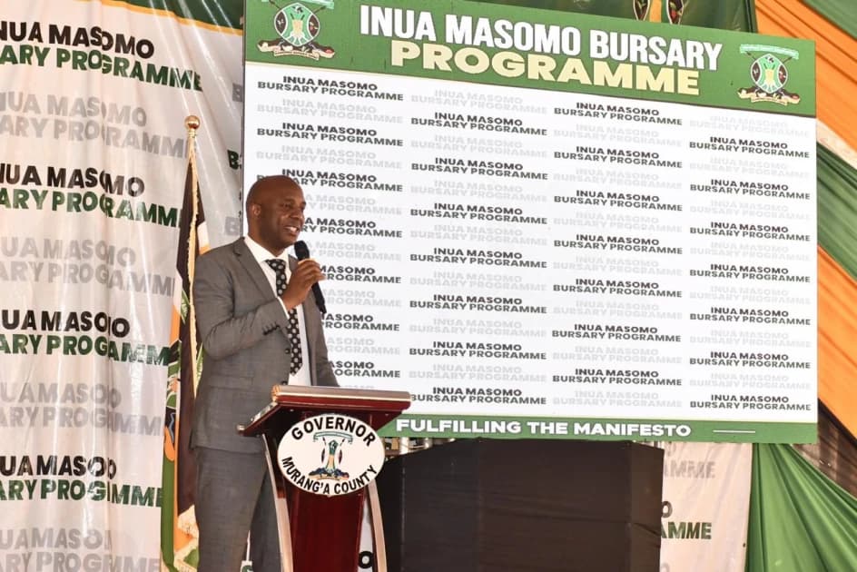 Governor Kang’ata pledges school fee support for over 50,000 learners in Murang’a county