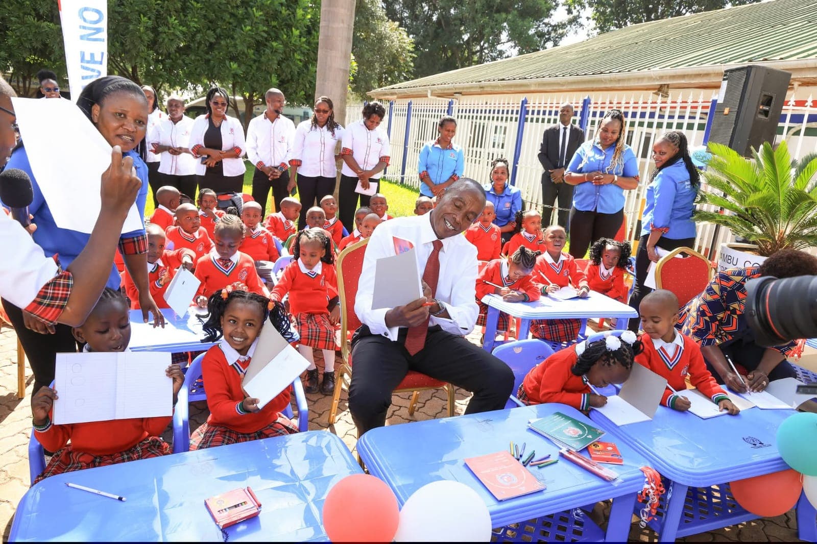 Kiambu Governor flags off distribution of free ECDE materials, sets stage for infrastructure drive