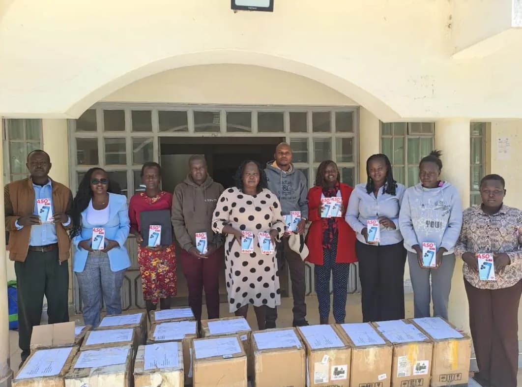 West Pokot receives 627 digital gadgets through EIDU program to boost ECDE digital learning