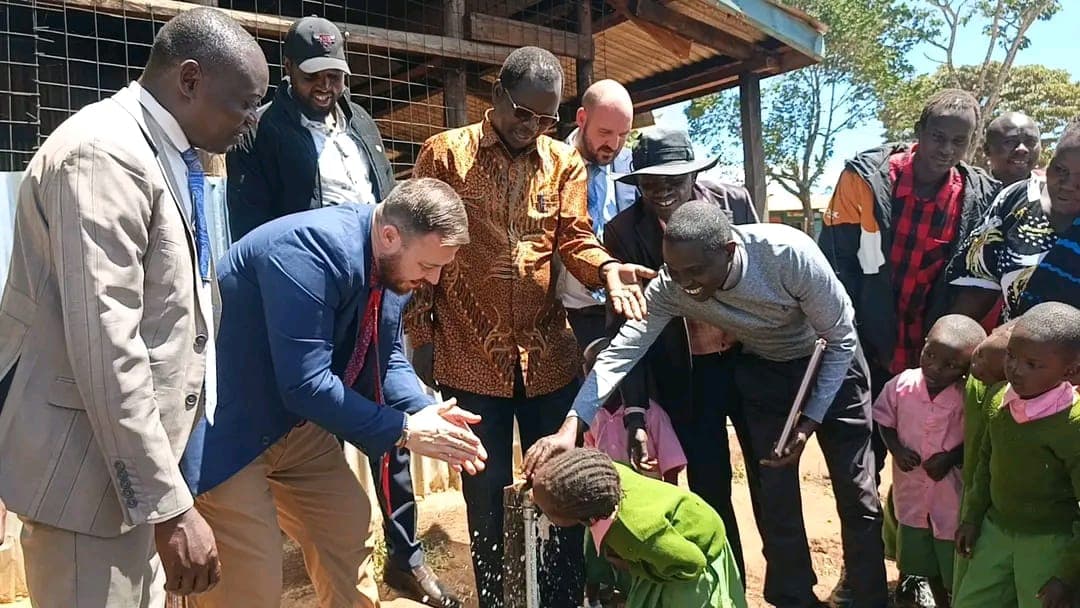 Relief for thirsty Chewoyet Primary children as water project launched in West Pokot