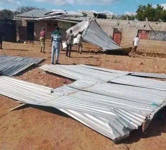 Shock as wind destroys school classrooms, leaving pupils without learning space in West Pokot
