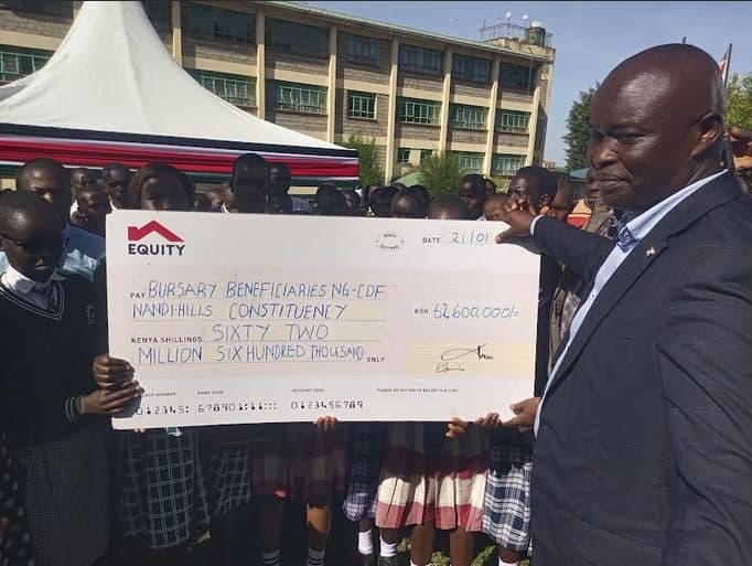 Nandi Hills MP Launches KSh62.6 million Bursary to Support Needy Learners
