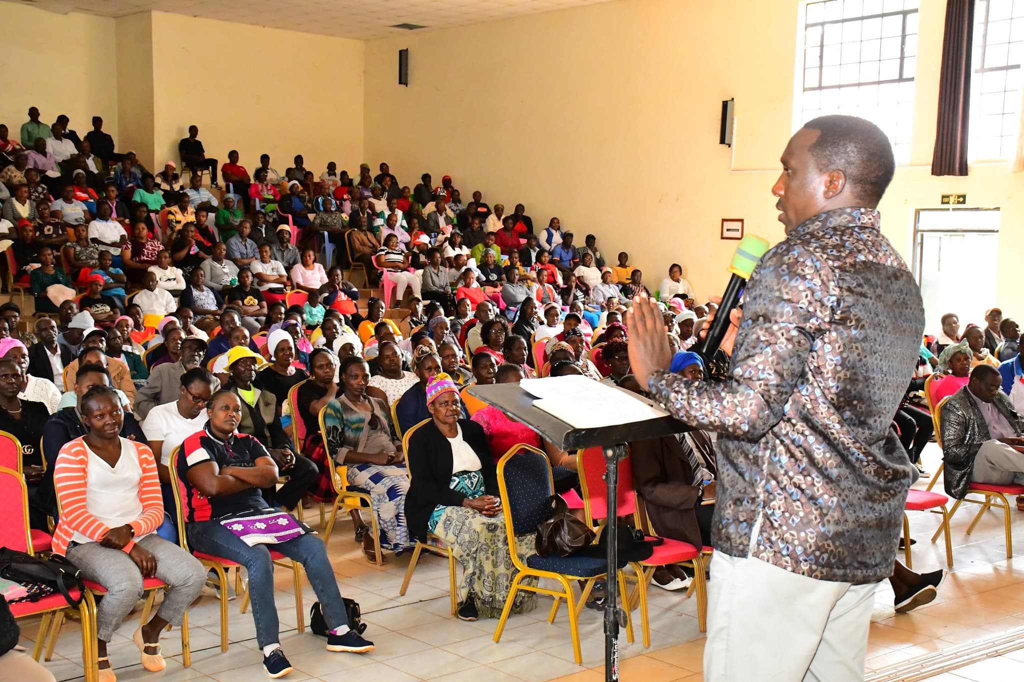 Parents in Kangema to pay KSh1,000 per term as MP cuts day school fees