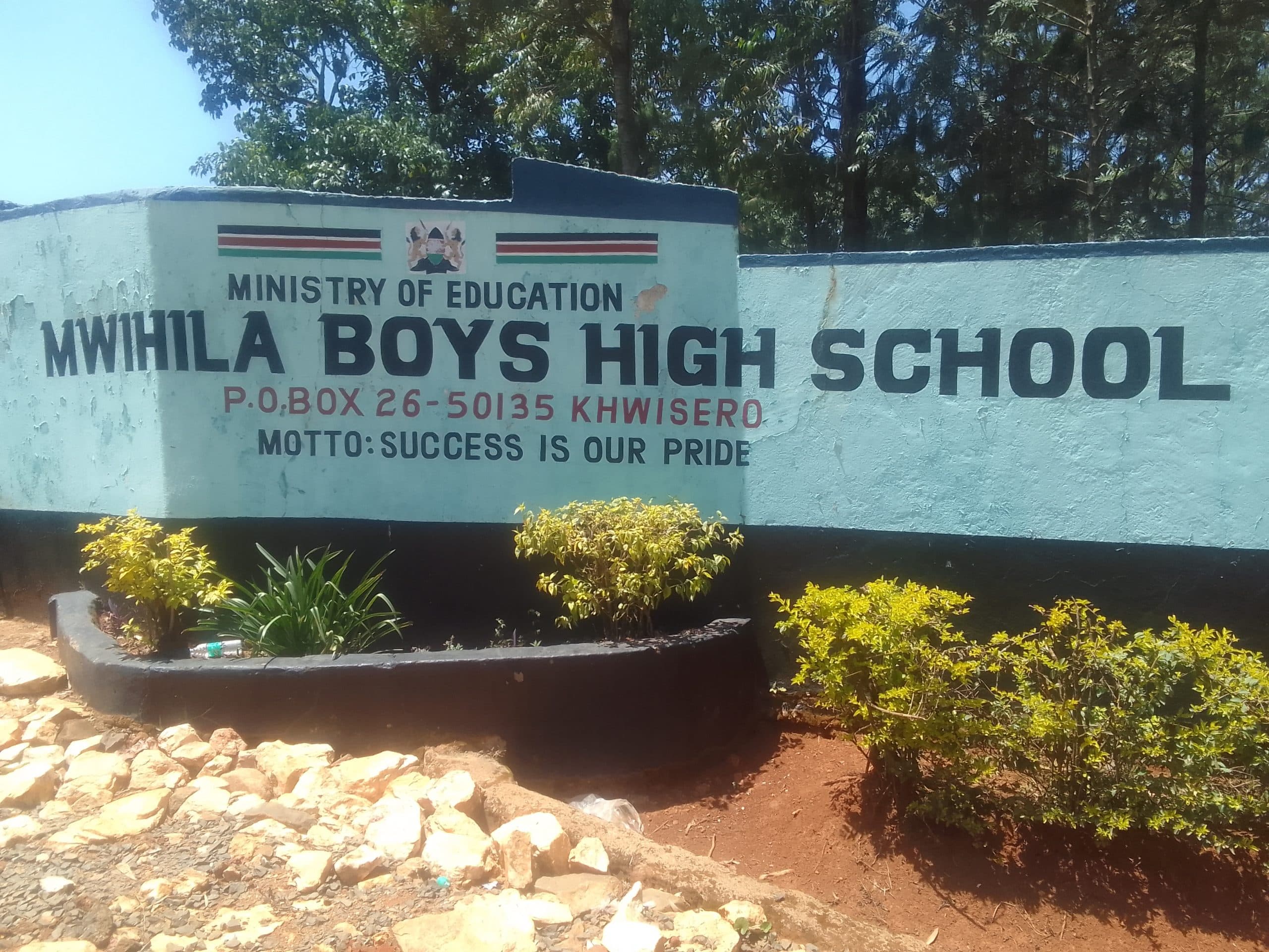 Mwihila Boys Senior School reopens after week-long student protest over KCSE results