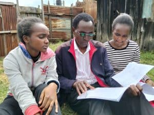 Fees Distress: Nyeri twin sisters stuck at home despite scoring high in KJSEA image 1