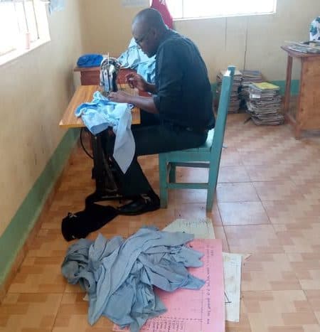 Dedication Beyond Classroom: Bungoma intern teacher turns tailor to keep needy pupils in class