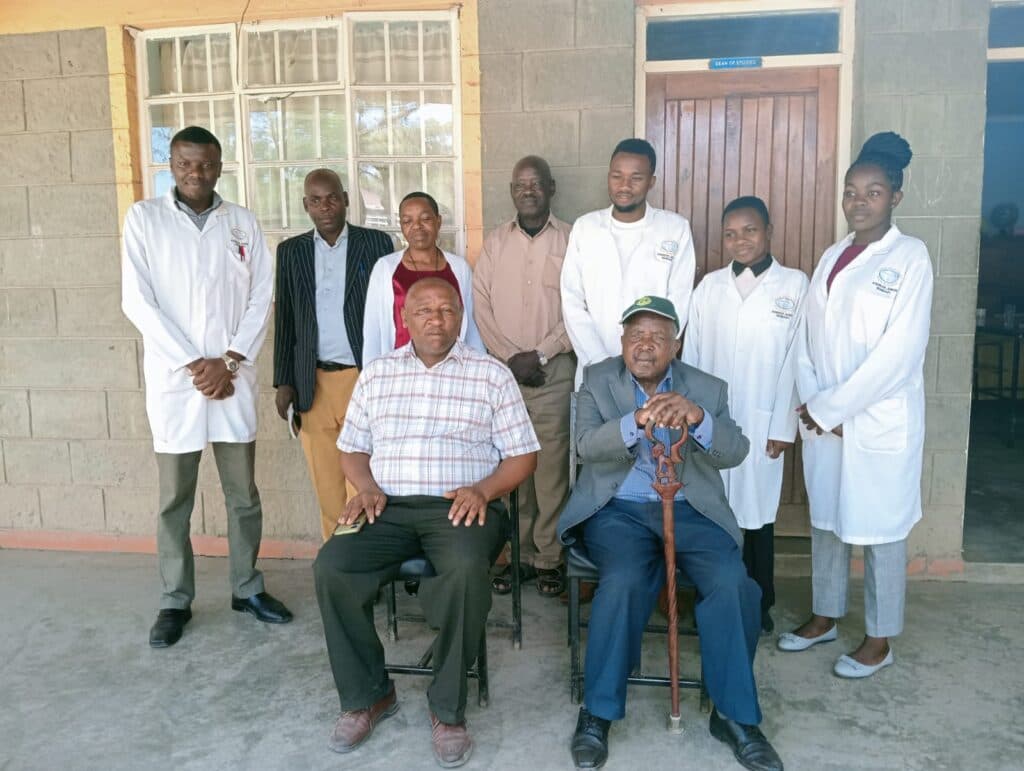 Excitement at Kajiado School as teacher revisits old institution he taught 70 years back