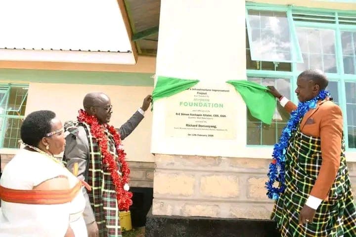 West Pokot Governor unveils Ksh 40 Million modern facilities at Siyoi Comprehensive School