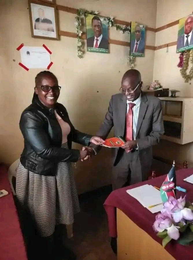 KNUT West Pokot newly elected Executive Secretary assumes office