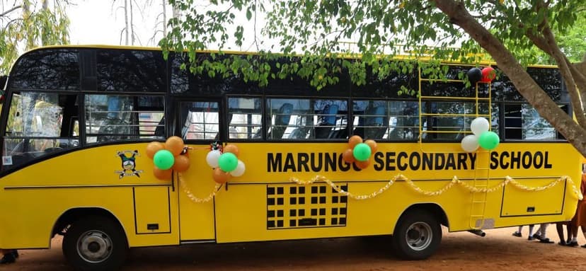 New bus at Marungu