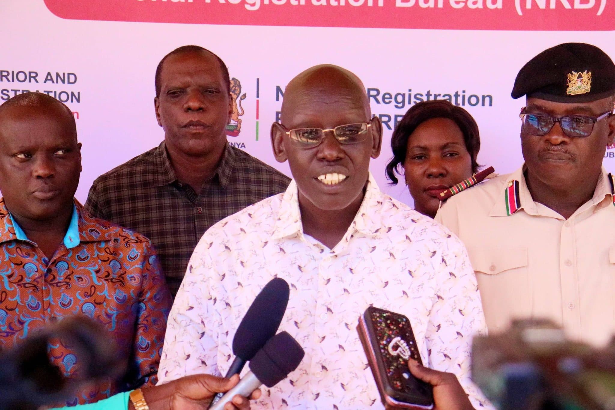 State launches ID registration in Baringo, schools also targetted
