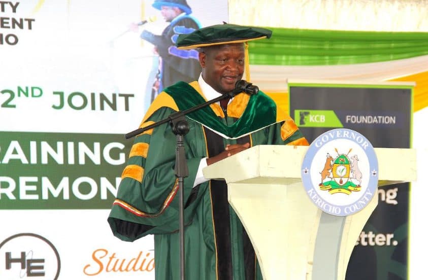 Kericho reaffirms commitment to support TVET to boost skills development