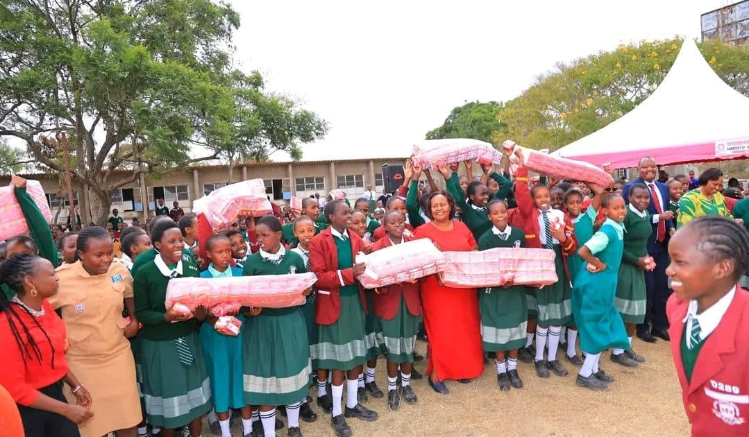 Kajiado Women Rep launches sanitary towels distribution programme, 38,250 girls targeted