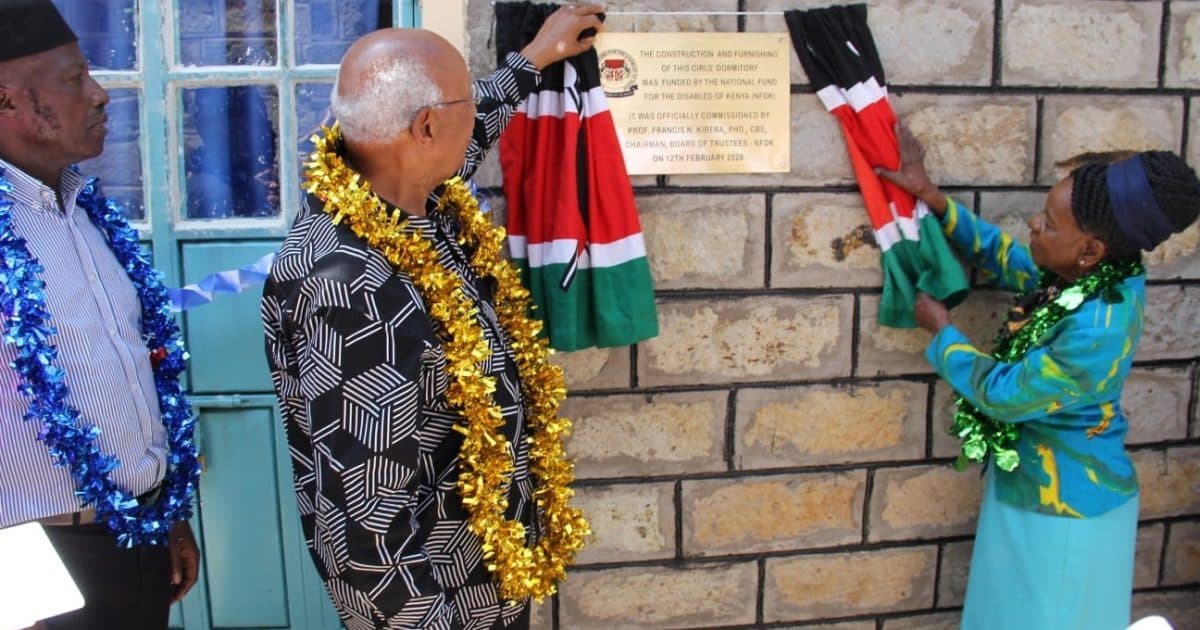 NFDK commissions 60-Bed girls’ dormitory at Kericho Rehabilitation Centre