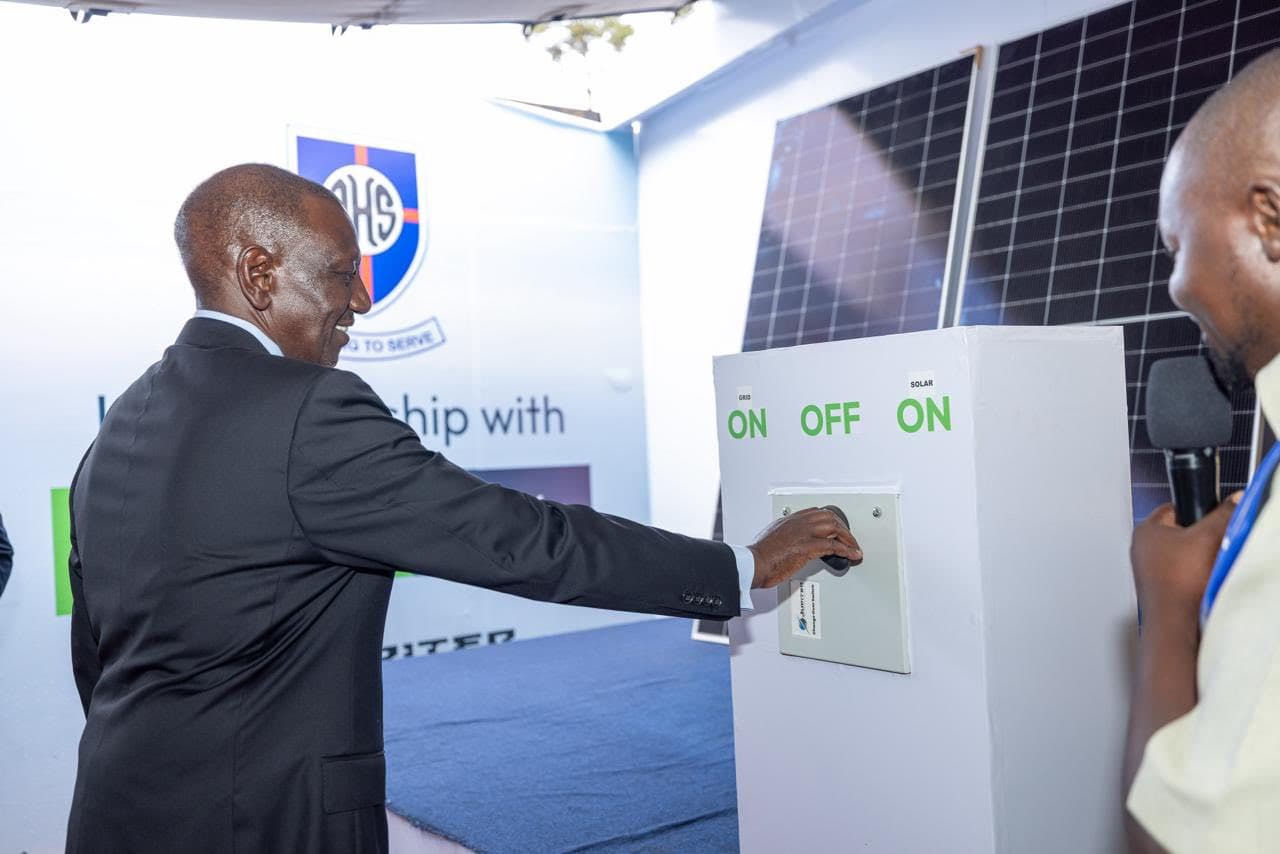 Ruto launches KSh45 billion solar programme to power 3,200 schools nationwide