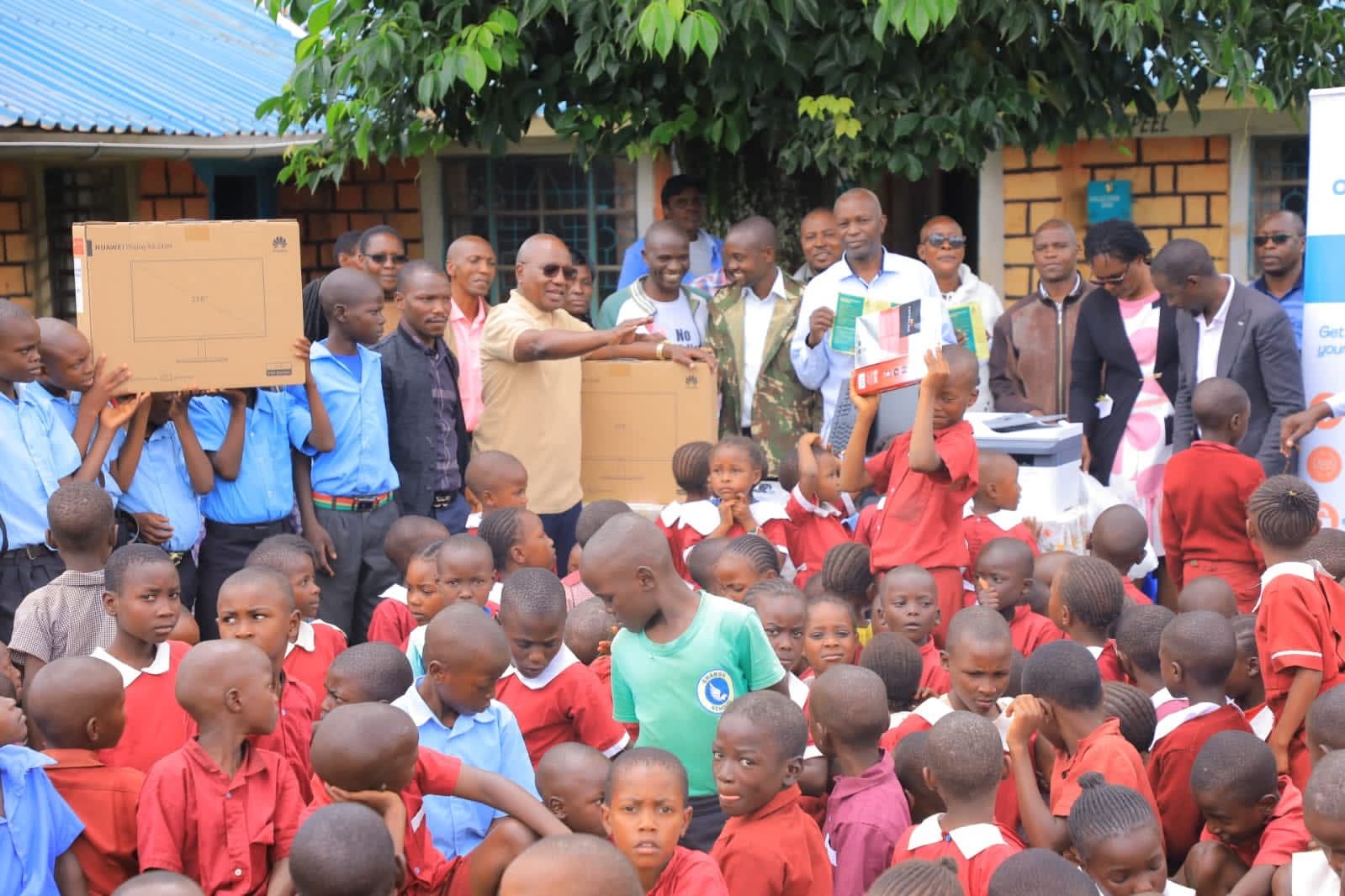 Open University VC donates computers to Chirichiro Primary, boosting digital learning