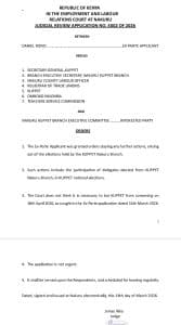 The Court statement