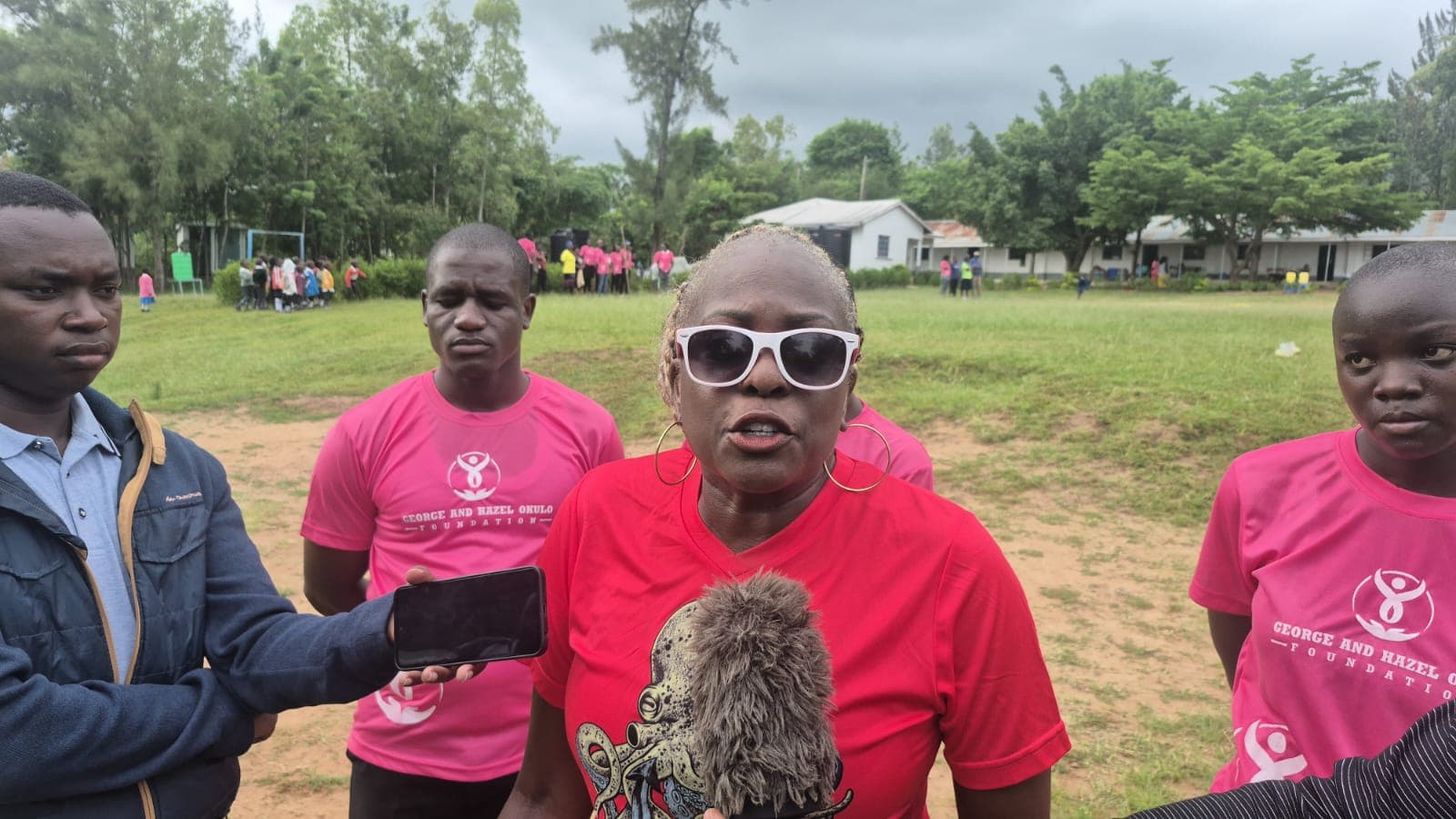 Hazel Okulo Foundation stages 5KM run at Othoo Abwao to promote healthy living among pupils