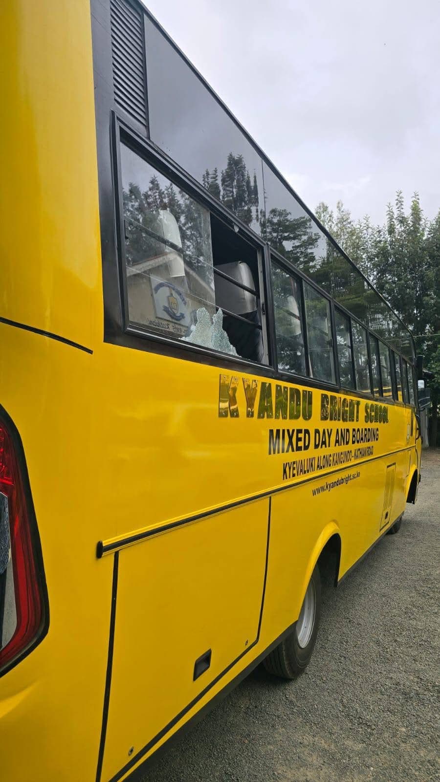 Leaders demand action after school bus with 46 pupils attacked in Machakos