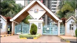 View of Chuka University campus following tragic student deaths.