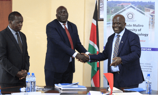 Prof. Christopher Ngacho assumes office as MMUST Deputy Vice Chancellor