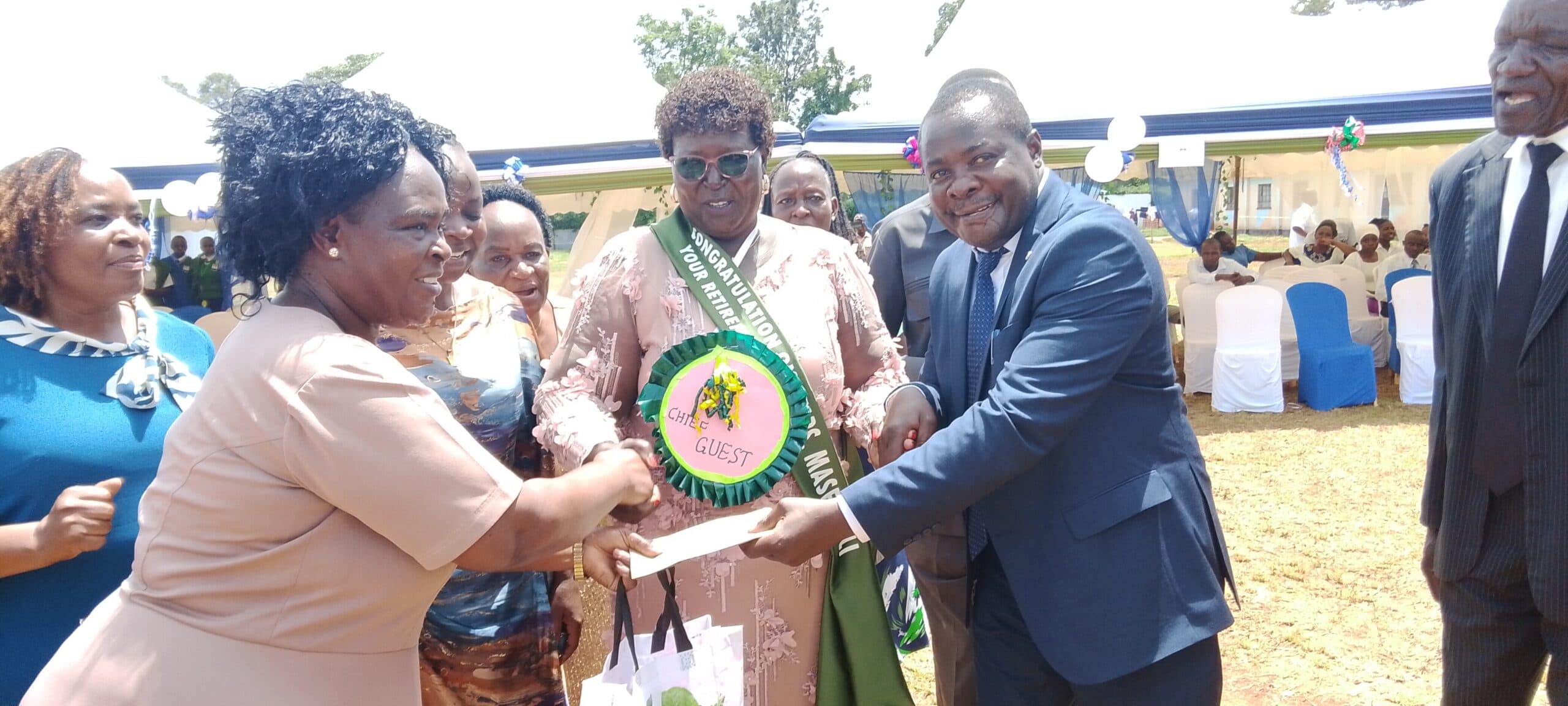 Musanda Secondary School celebrates KCSE success, honours retiring principal