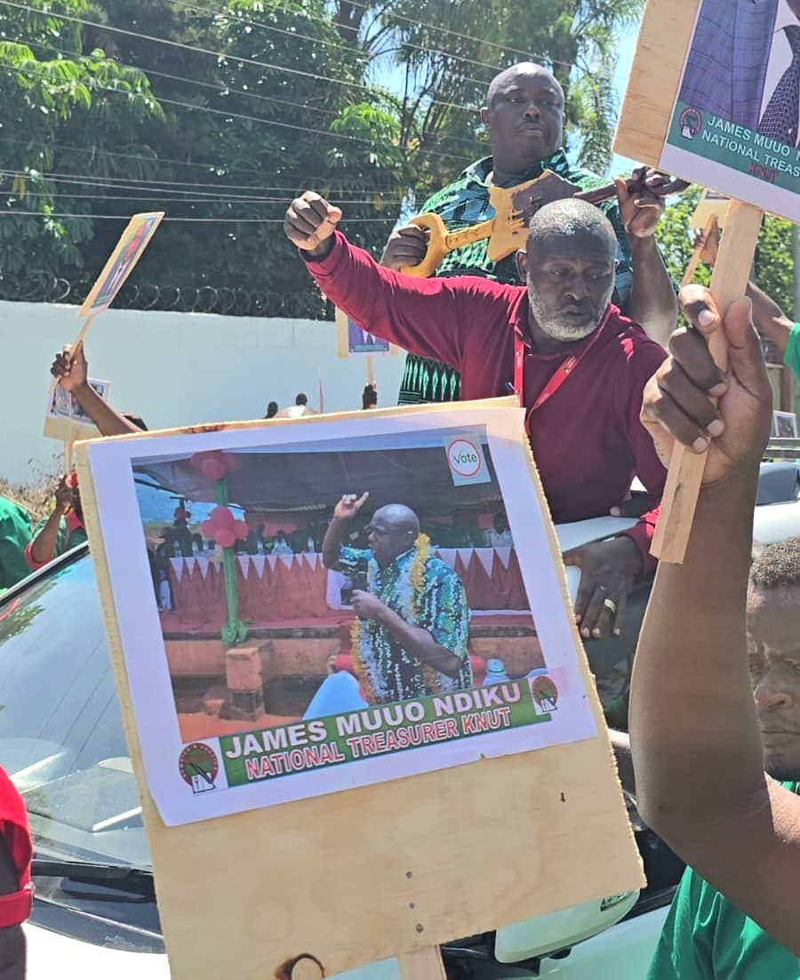 Celebration as Ndiku wins KNUT treasurer seat unopposed