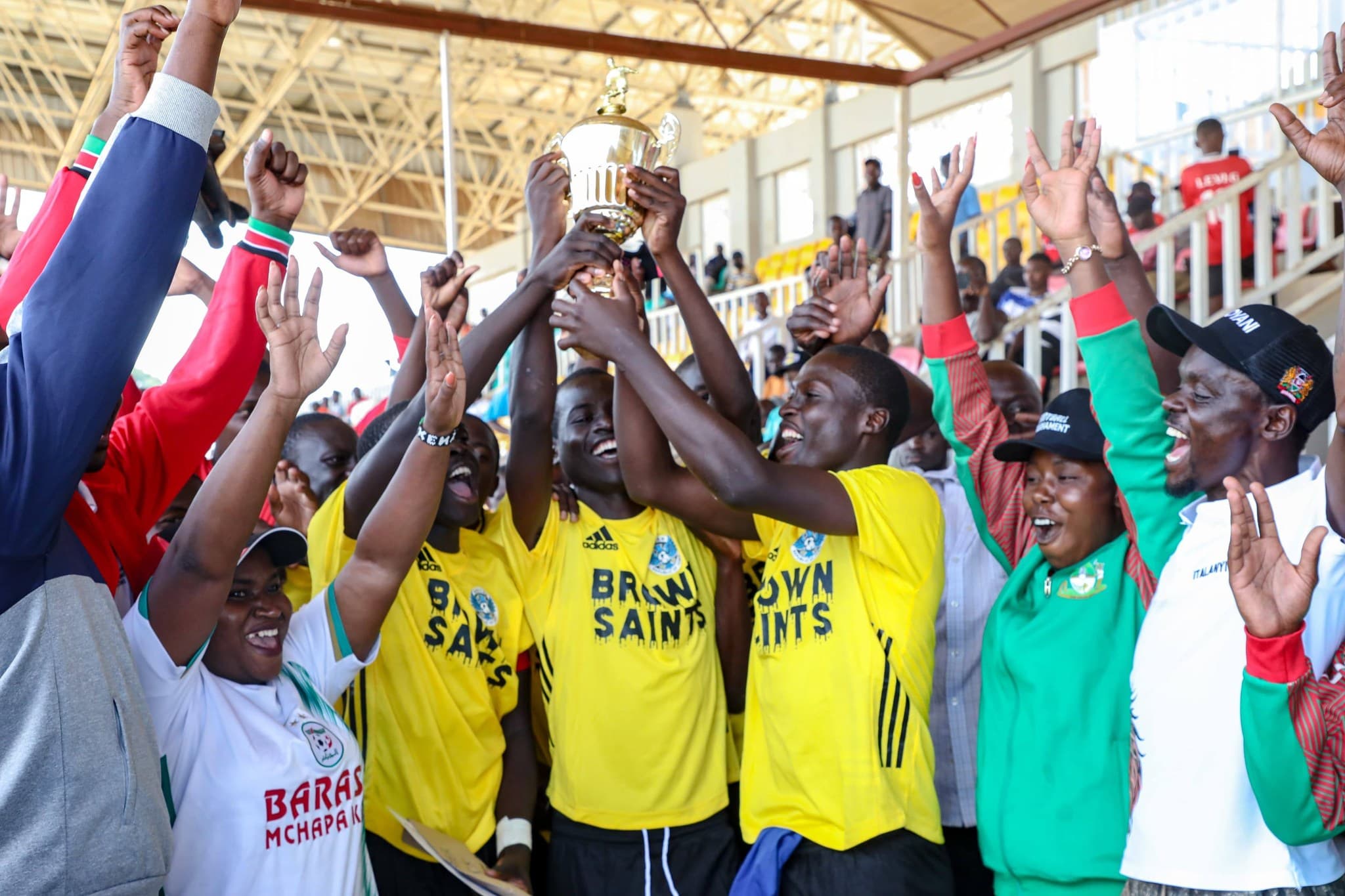 St. Joseph’s Boys lift Kakamega Mega Gospel Football trophy after easy win