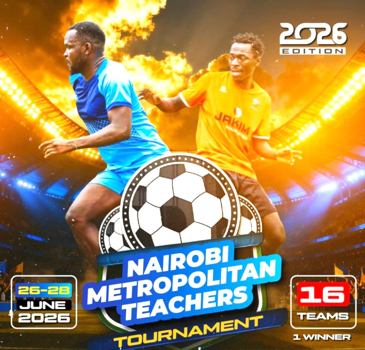 Teachers kick off Nairobi Metropolitan football tournament