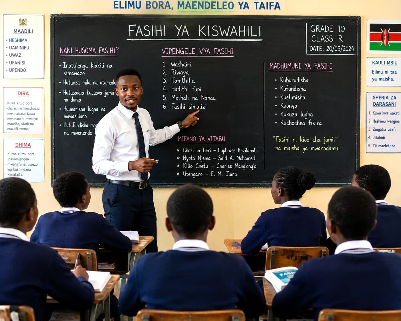 Fasihi ya Kiswahili and the CBE framework: Reclaiming a neglected intellectual treasure in Senior School