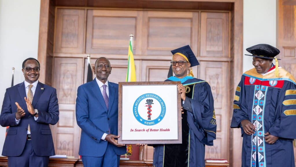 President Ruto awards charters to Kenya-AIST and KEMRI, elevating them to degree-awarding institutions image 1