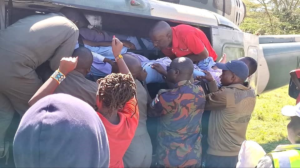 Utumishi Girls fire victims airlifted to Nairobi for specialised treatment