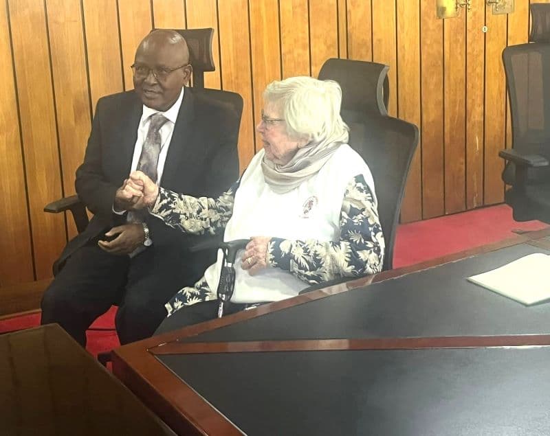 Class of 1955 alumna returns to Egerton University after 71 years in historic homecoming