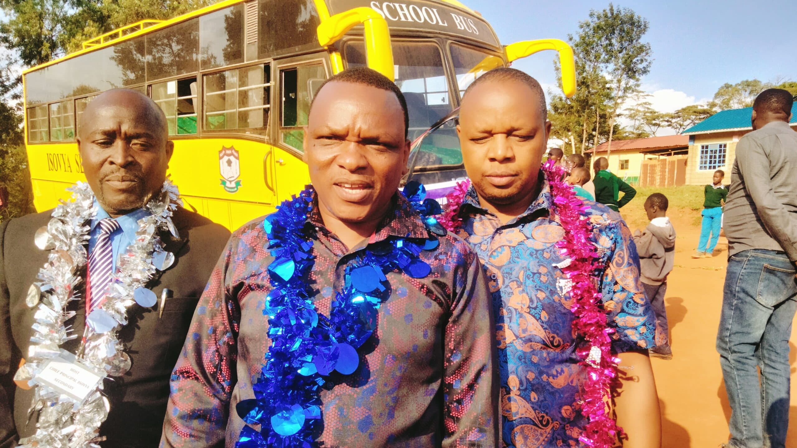 Kaiti MP hands over Ksh9.5 Million school bus to Isovya Secondary