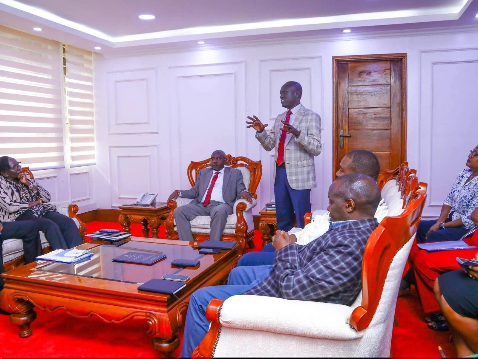 Education PS Ololtuaa begins work at Jogoo House, hosts church leaders for prayers