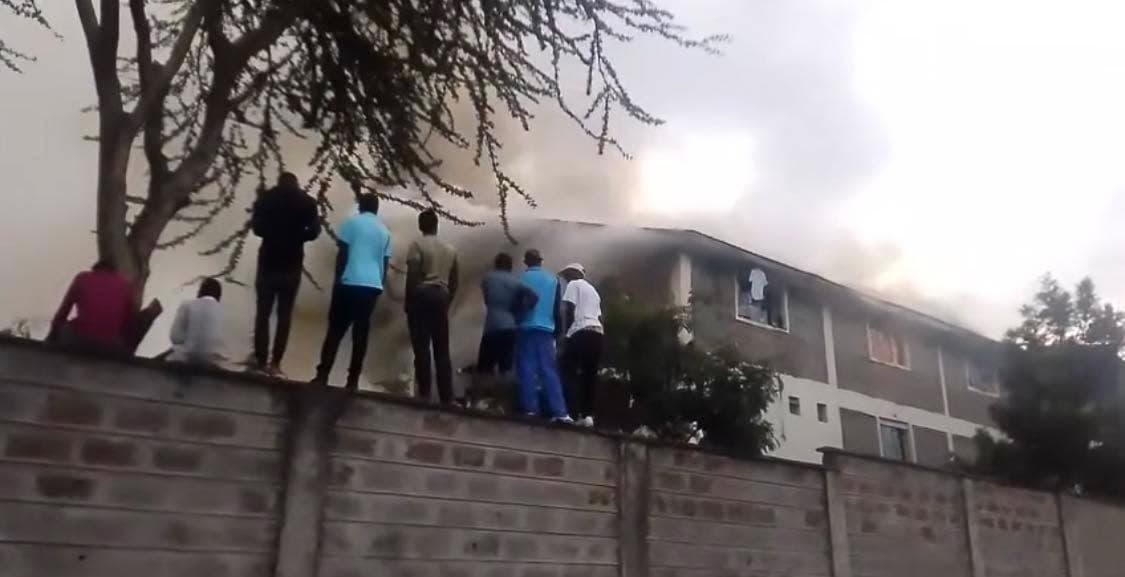 Dormitory destroyed as fire breaks out at Ofafa Jericho High School