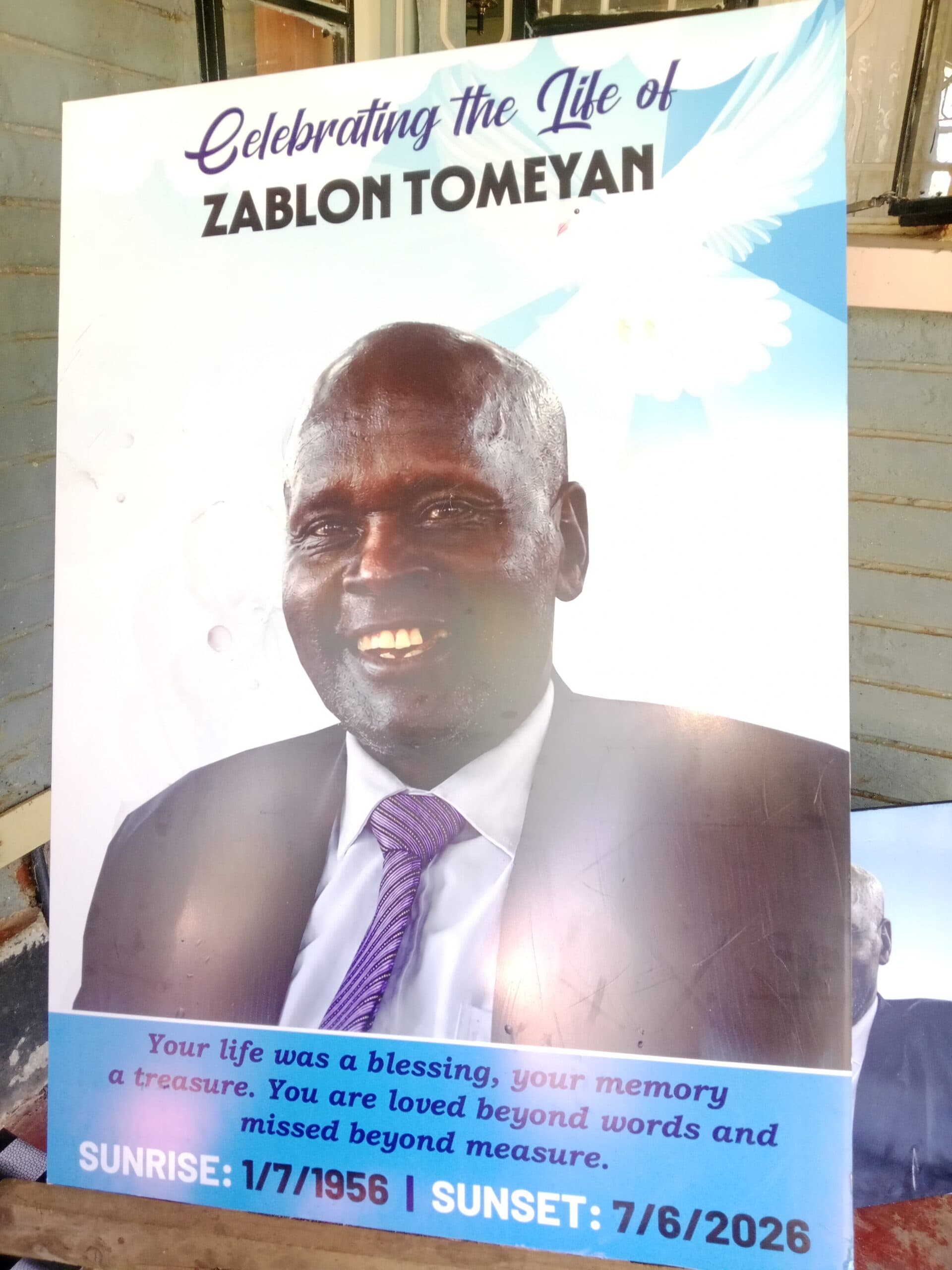 West Pokot mourns former St Francis School headteacher Zablon Tomeyan