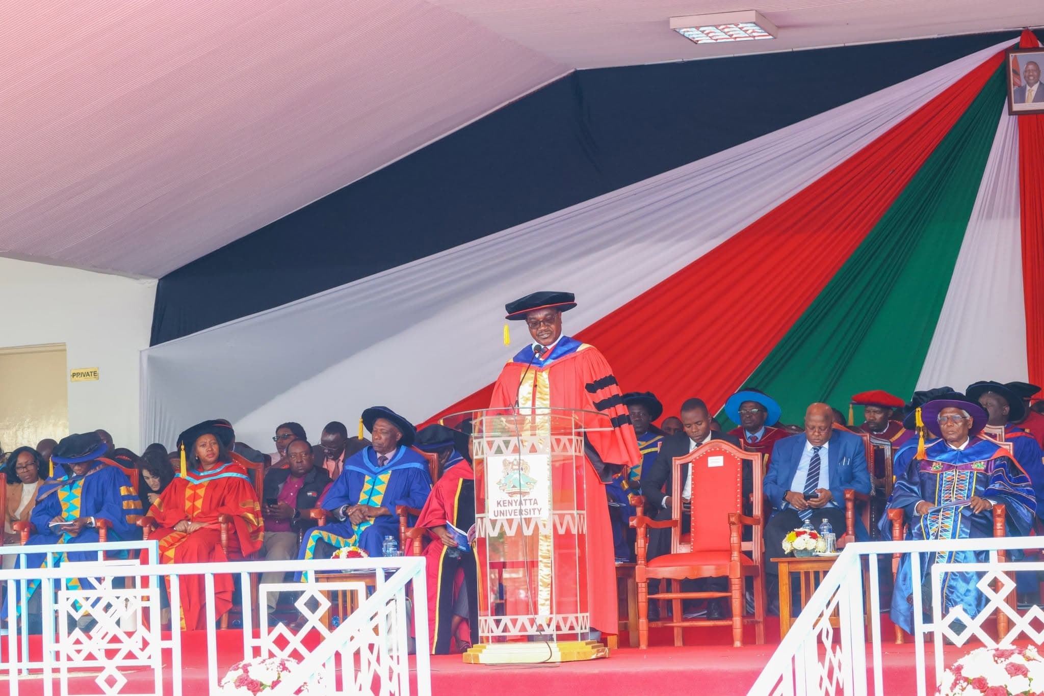 CS Ogamba urges Kenyatta University graduates to embrace innovation, entrepreneurship and ethical leadership