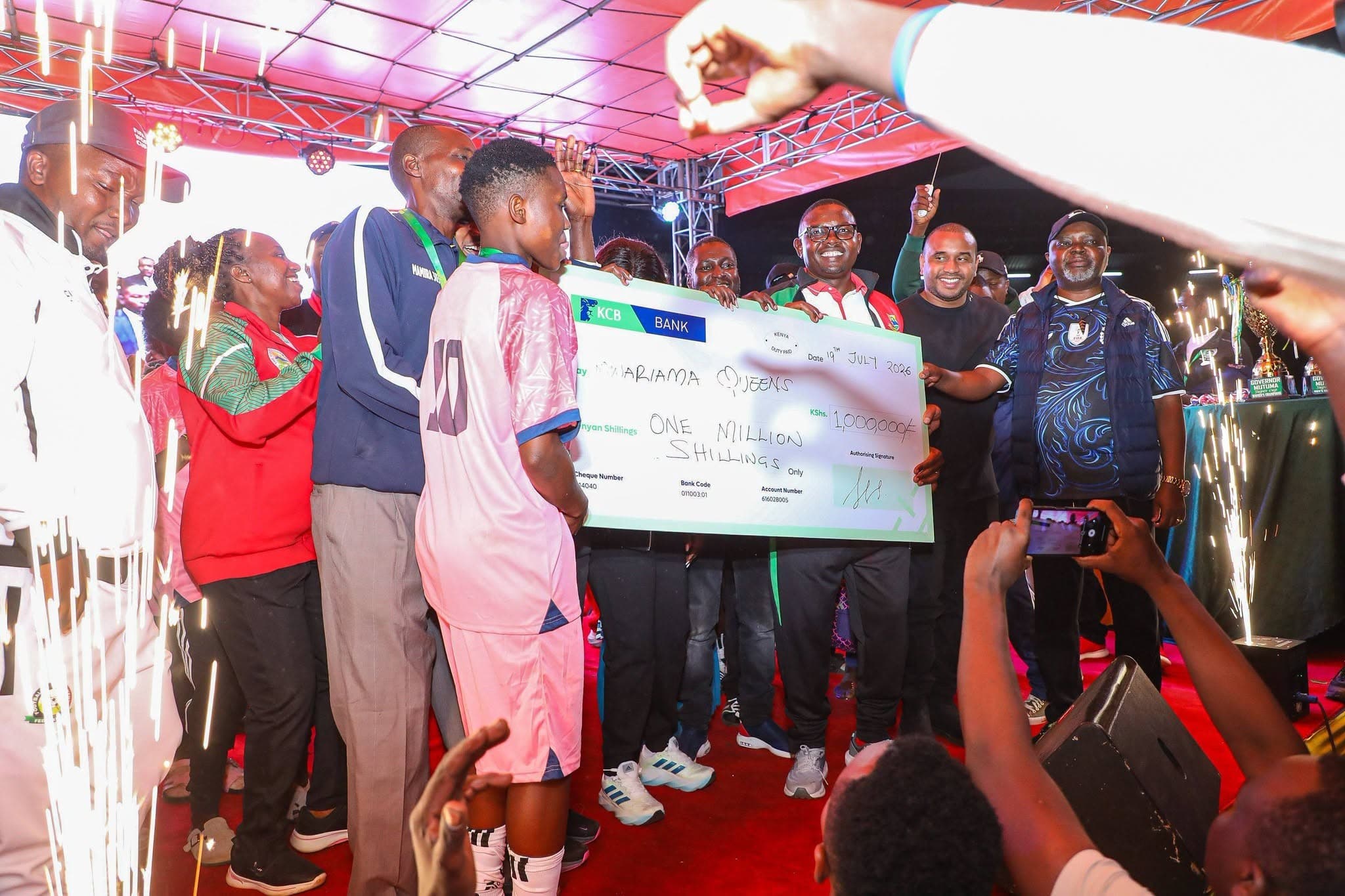 Governor Mutuma uses sports to champion the fight against GBV, teenage pregnancy and drug abuse