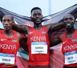 St. Patrick’s Iten alumnus Edmund Serem wins 3,000m steeplechase as Kenya completes podium sweep image 1