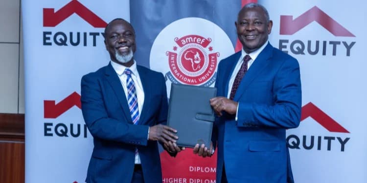 Equity, AMREF University sign deal to boost healthcare education and innovation across Africa