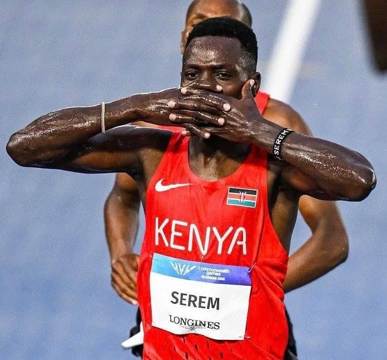 St. Patrick’s Iten alumnus Edmund Serem wins 3,000m steeplechase as Kenya completes podium sweep
