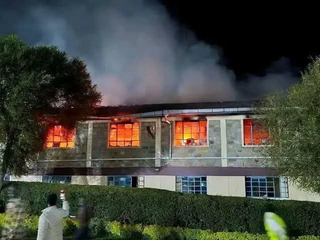 Night dormitory fire contained at Tenwek High School, all students safe