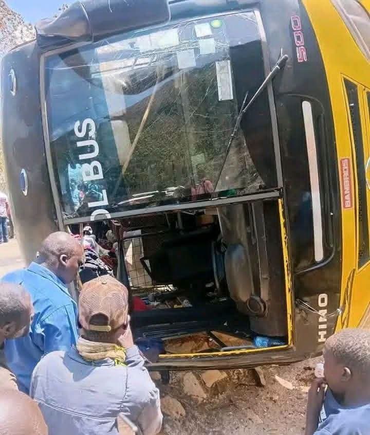One dead, several injured as two school buses collide near Turkwel Dam in West Pokot