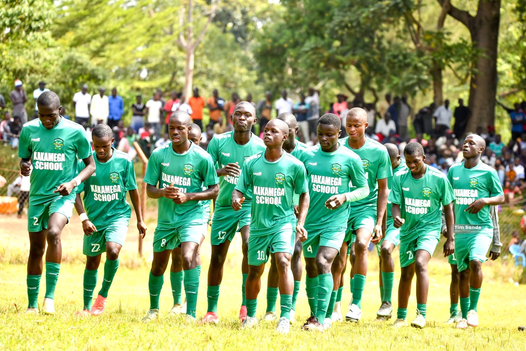 Kakamega School Green Commandos depart for Kiambu ahead of KSSSA national games
