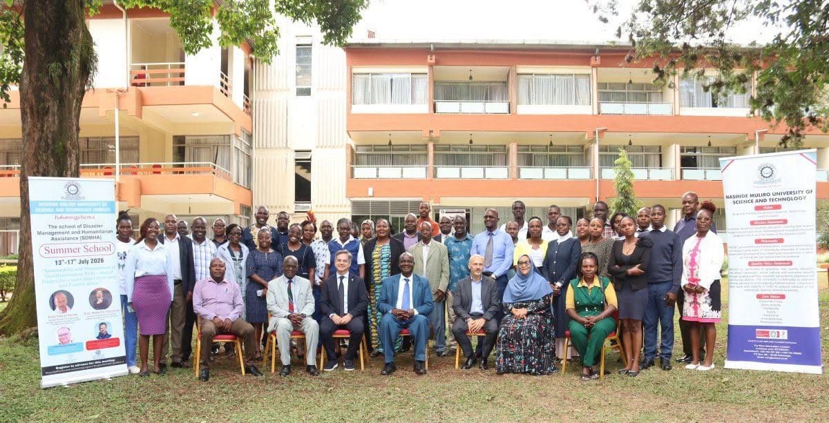 MMUST hosts global disaster risk summer school to strengthen climate resilience in Eastern Africa