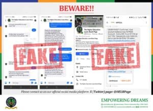 HELB raises alarm over fraudulent accounts soliciting money for clearance certificates image 1