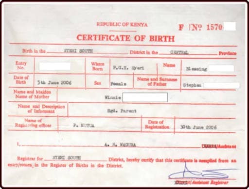 Birth Certificate emerges as Kenya’s master document as government expands digital services