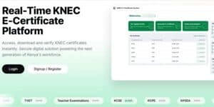 How candidates can access digital KCSE certificates and verify their credentials online image 1
